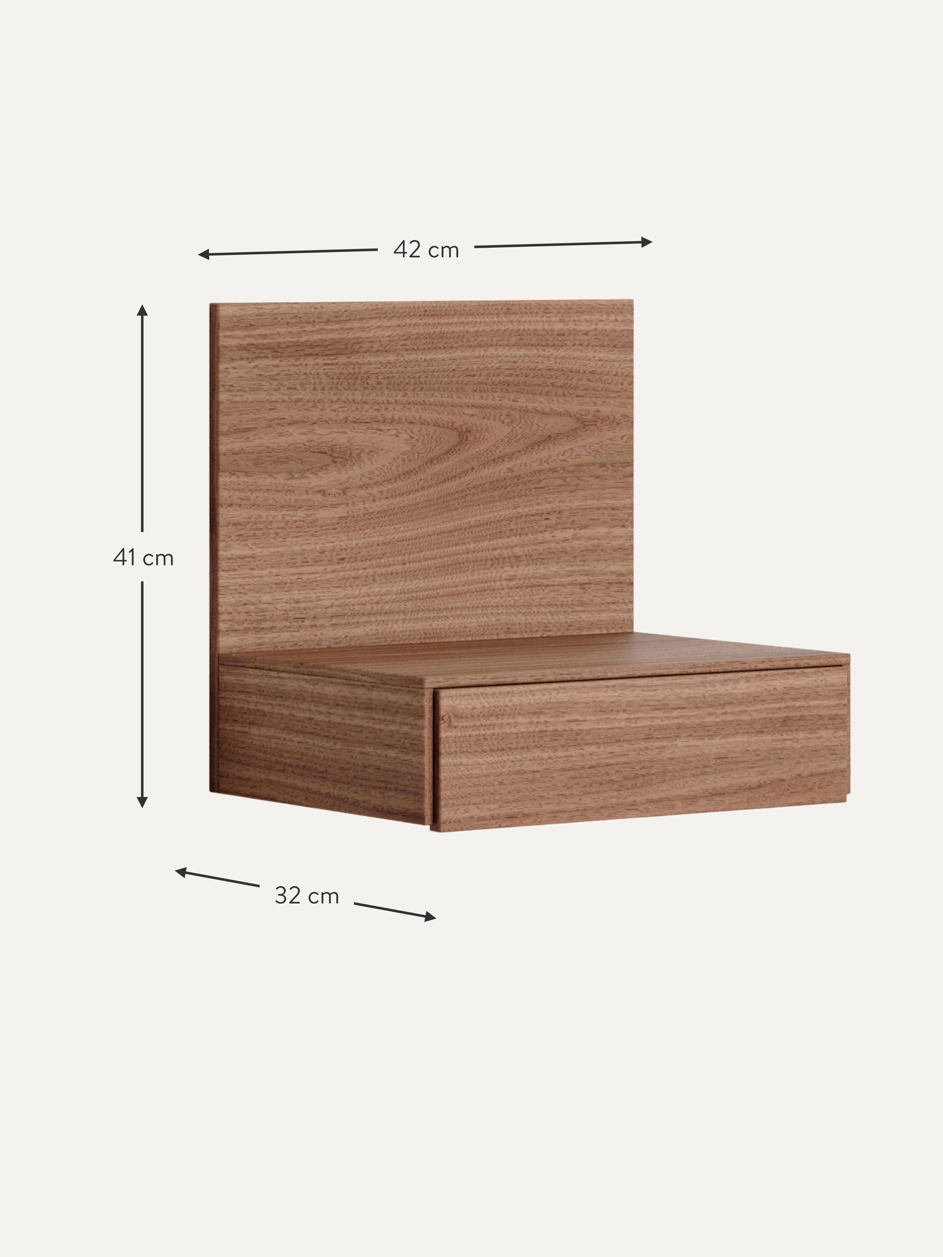 Tana Wall-Mounted Bedside Table