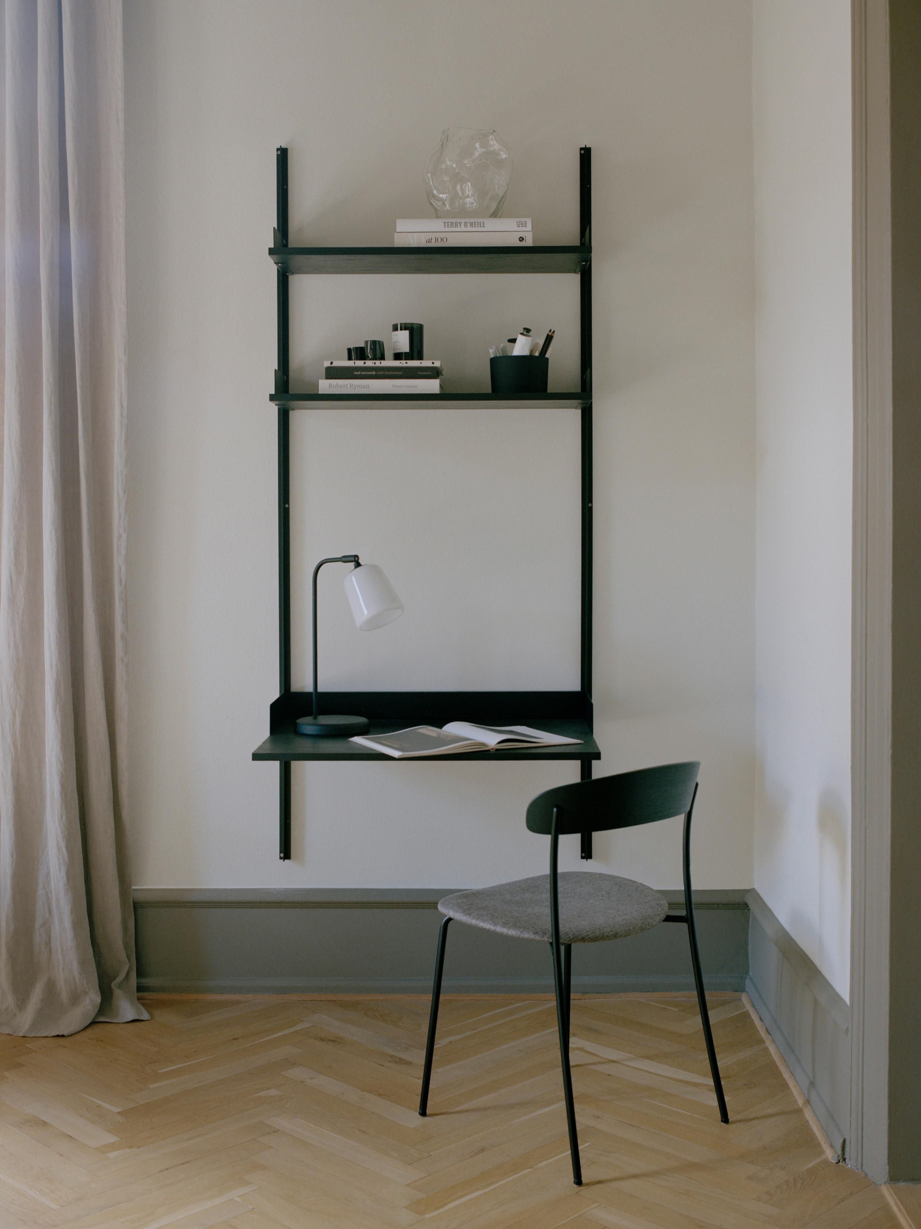 Works Wall Desk New with Shelves