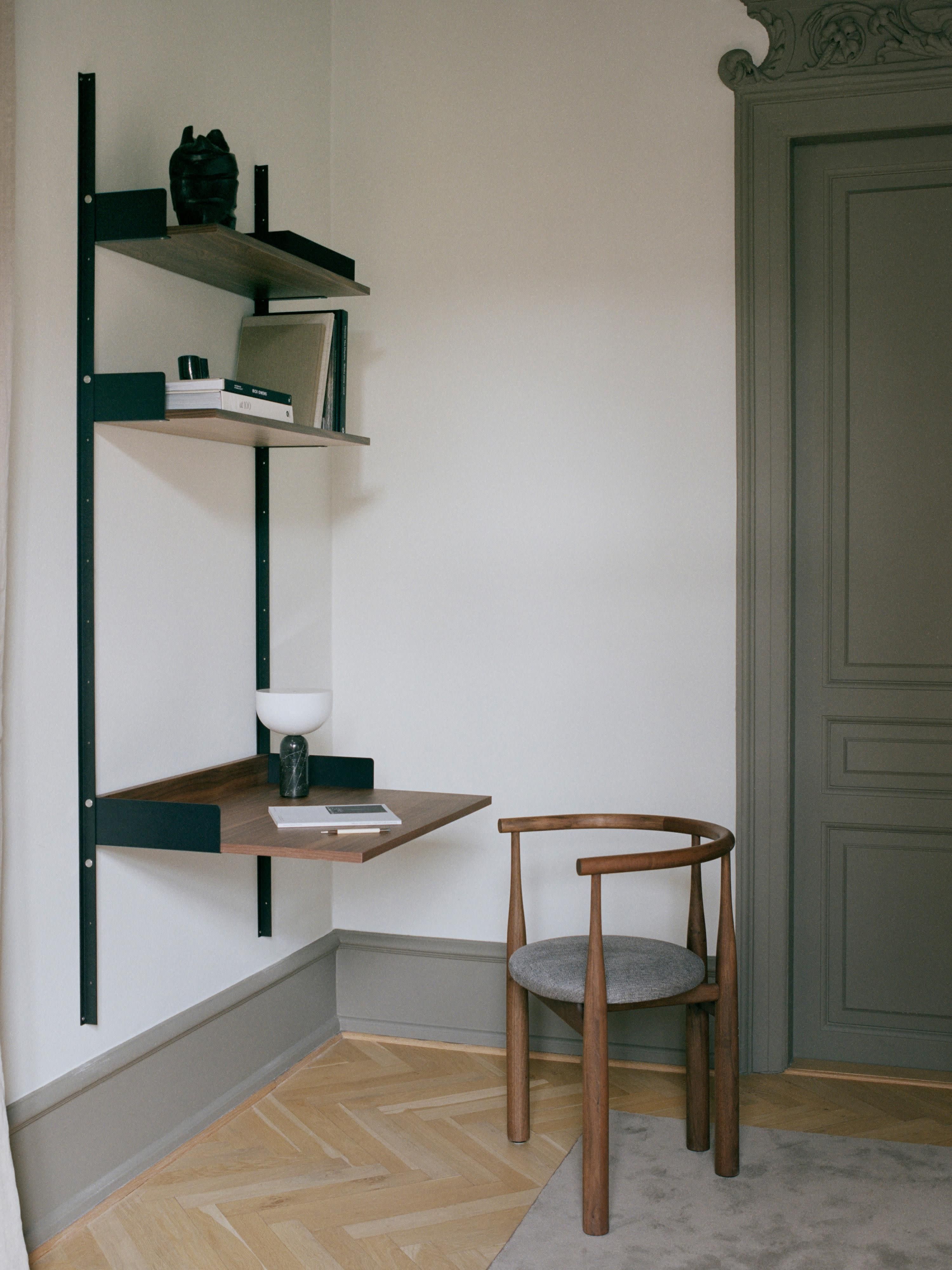 Works Wall Desk New with Shelves