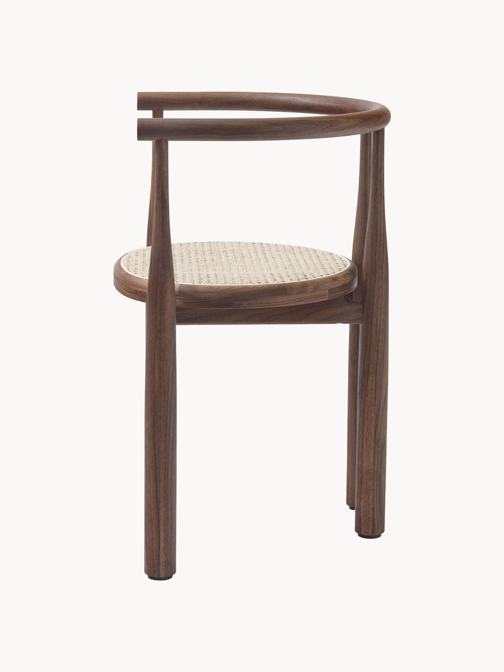 Bukowski Walnut Wood Armchair