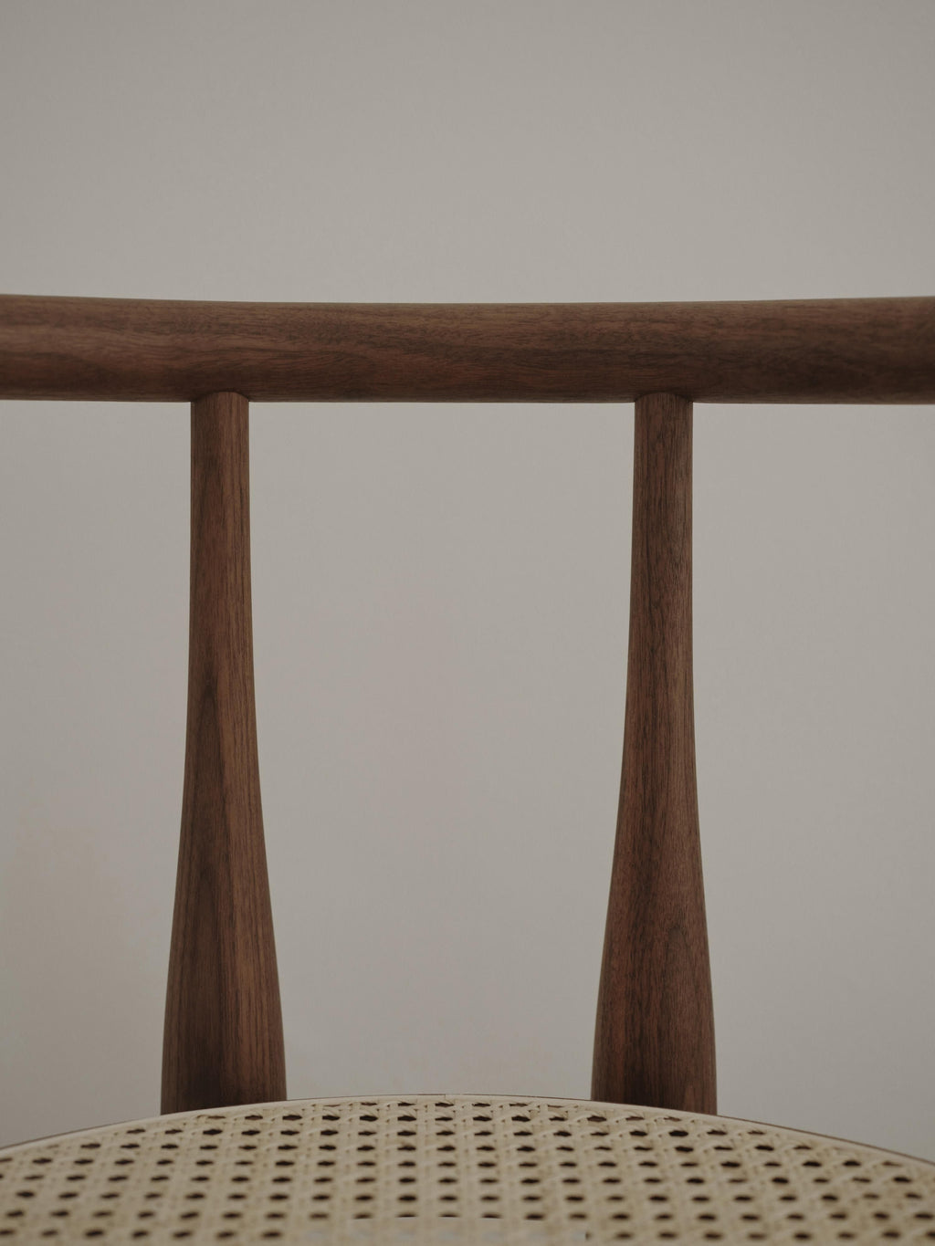 Bukowski Walnut Wood Armchair
