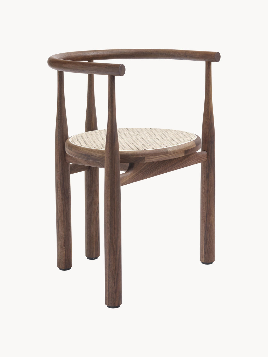 Gallery image 1 - Walnut Wood Armchair Bukowski