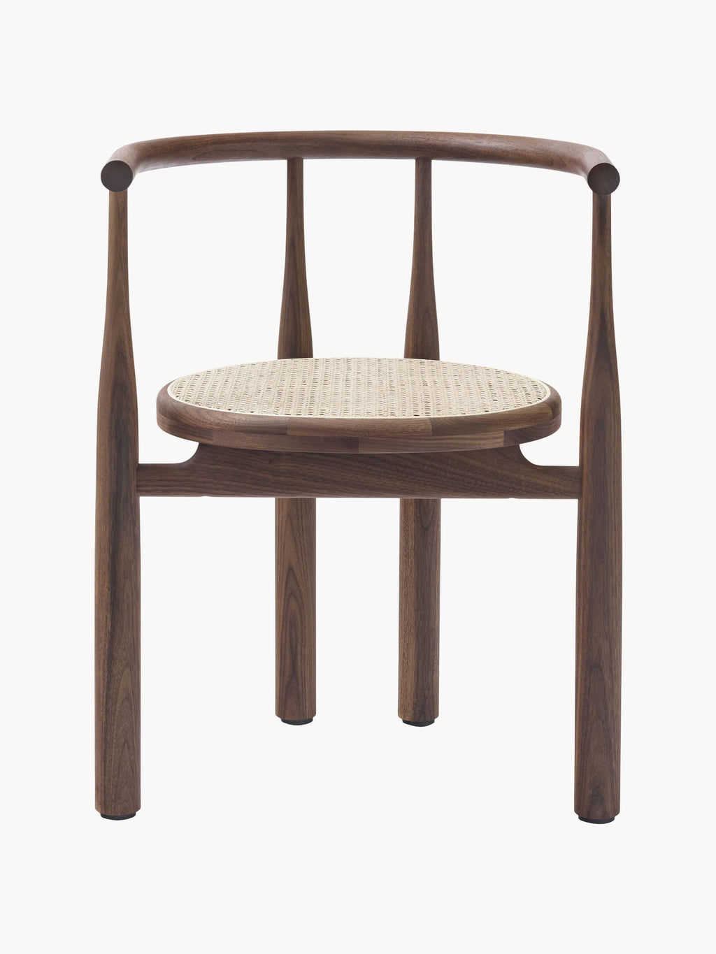 Bukowski Walnut Wood Armchair