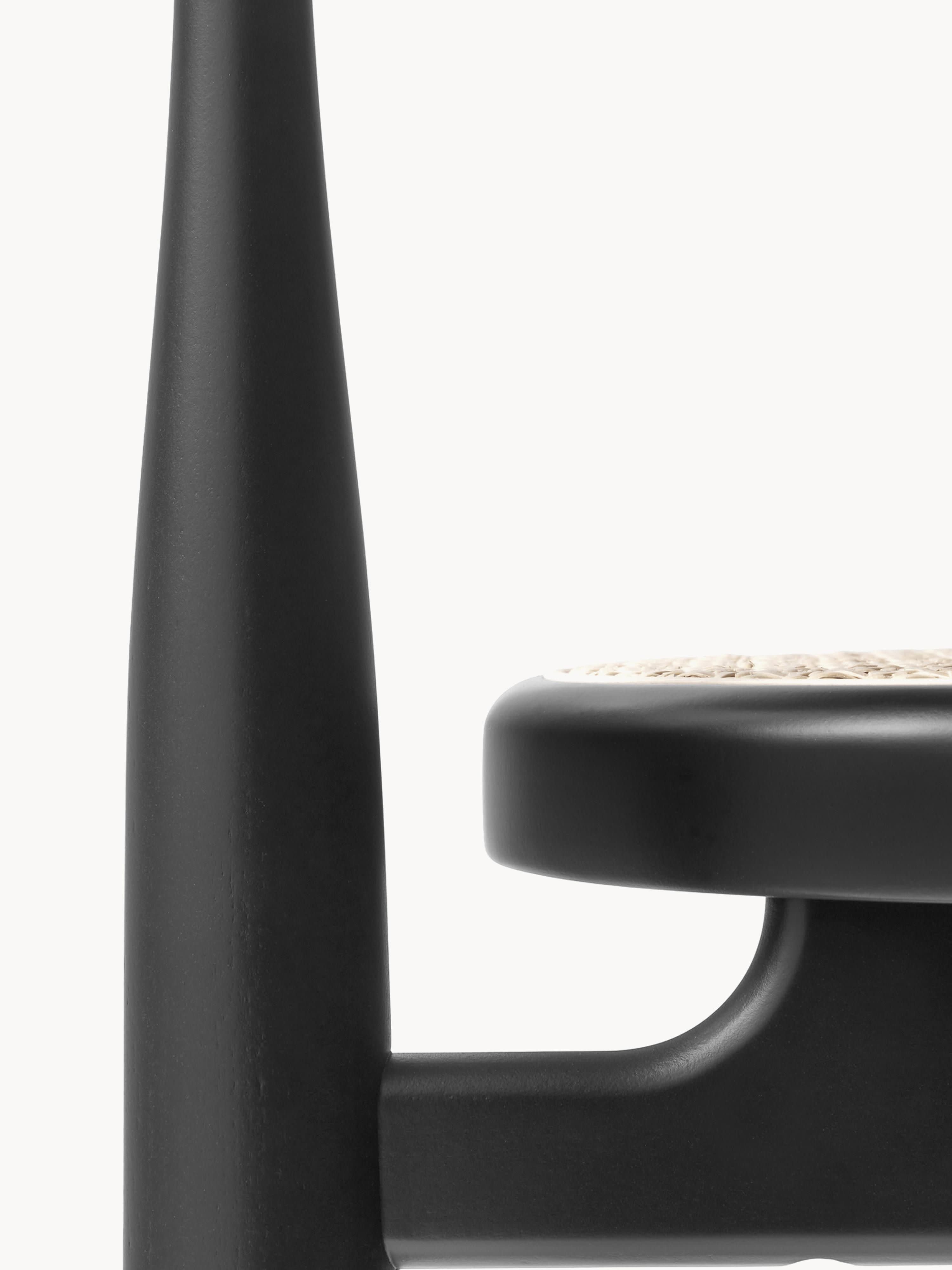 Bukowski Beech Wood Dining Chair with Armrests
