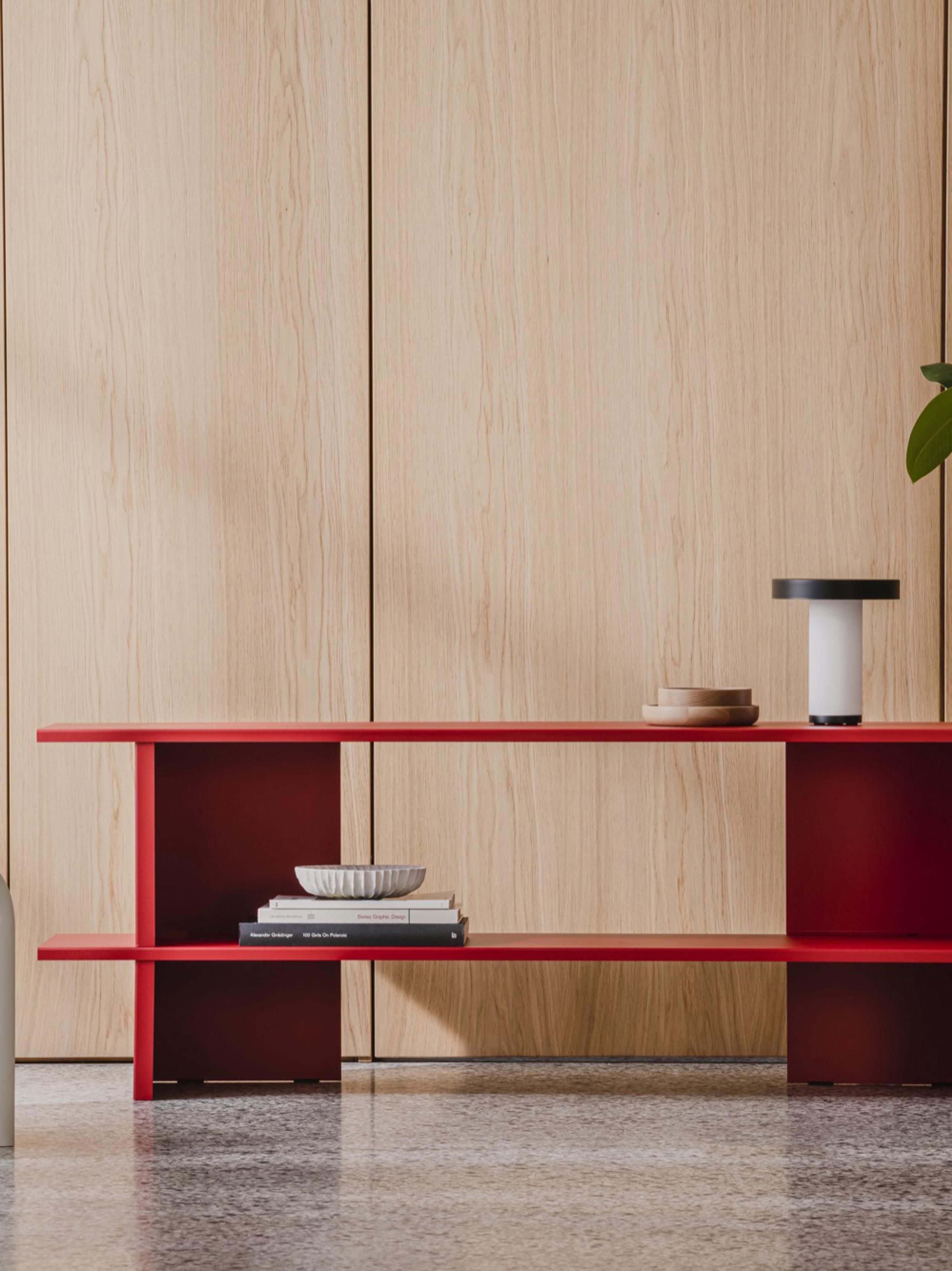 Hes Low Shelving Unit