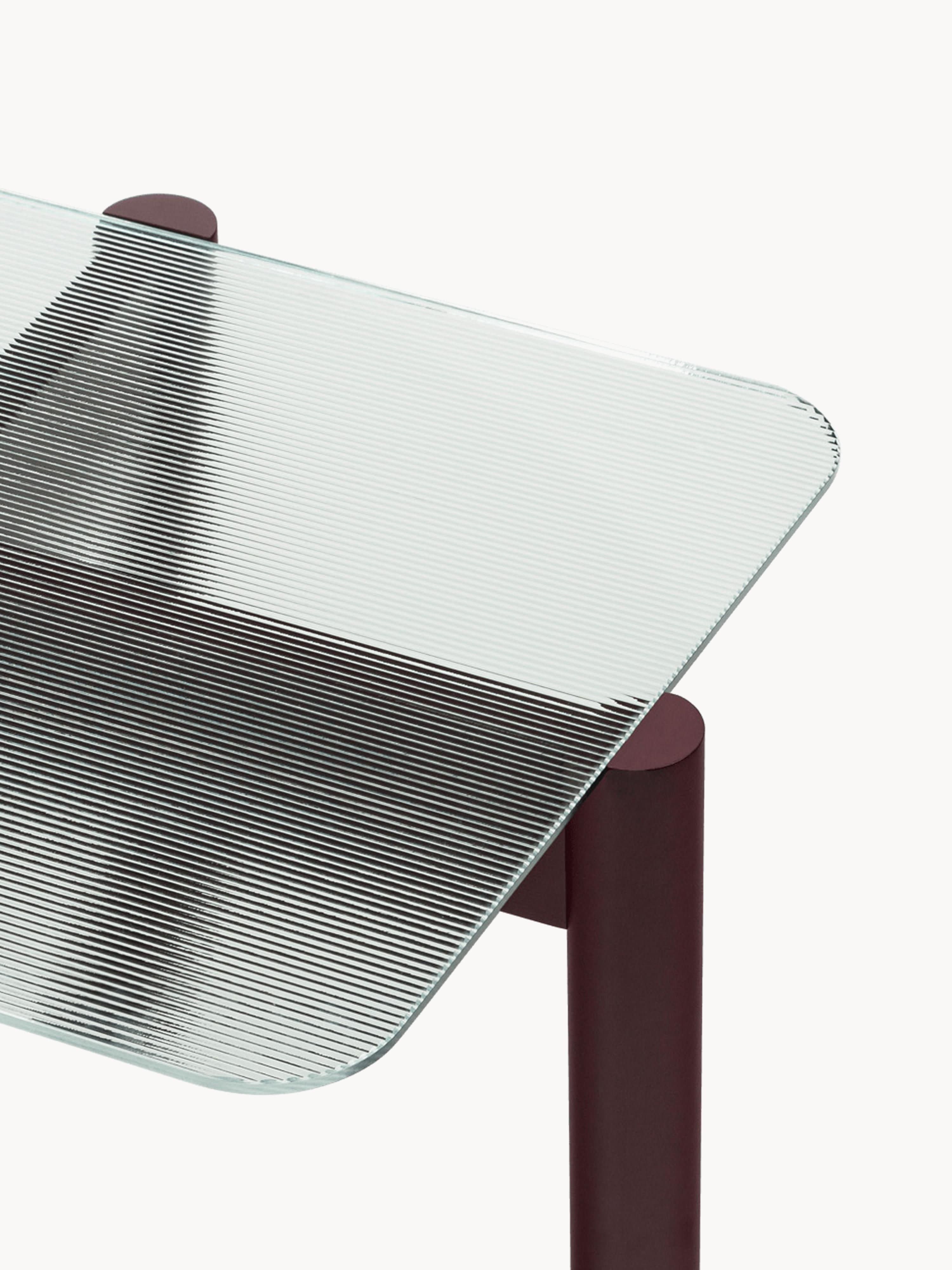 Kob Coffee Table with Glass Top