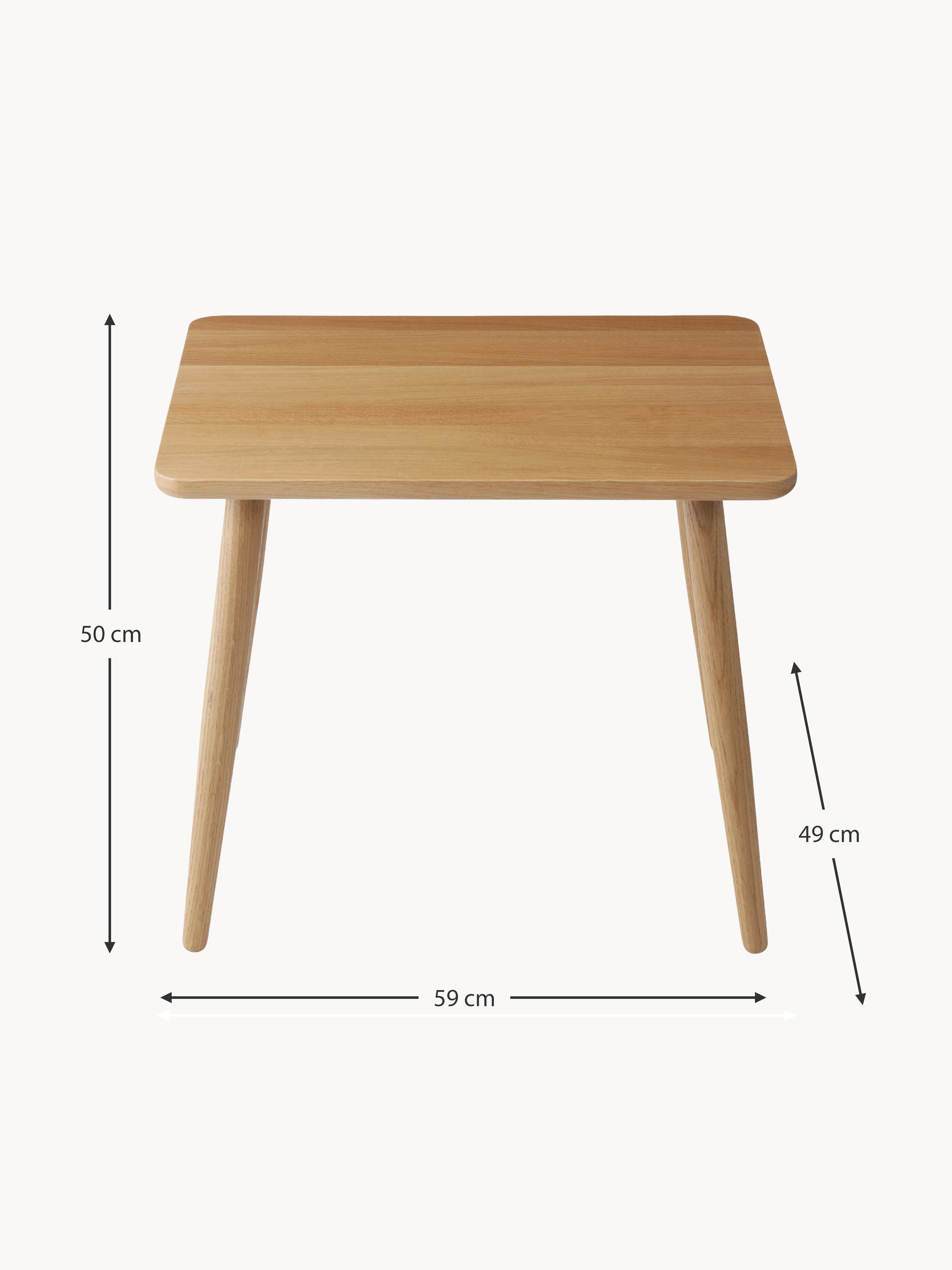 Asta Kids Handmade Oak Wood Table