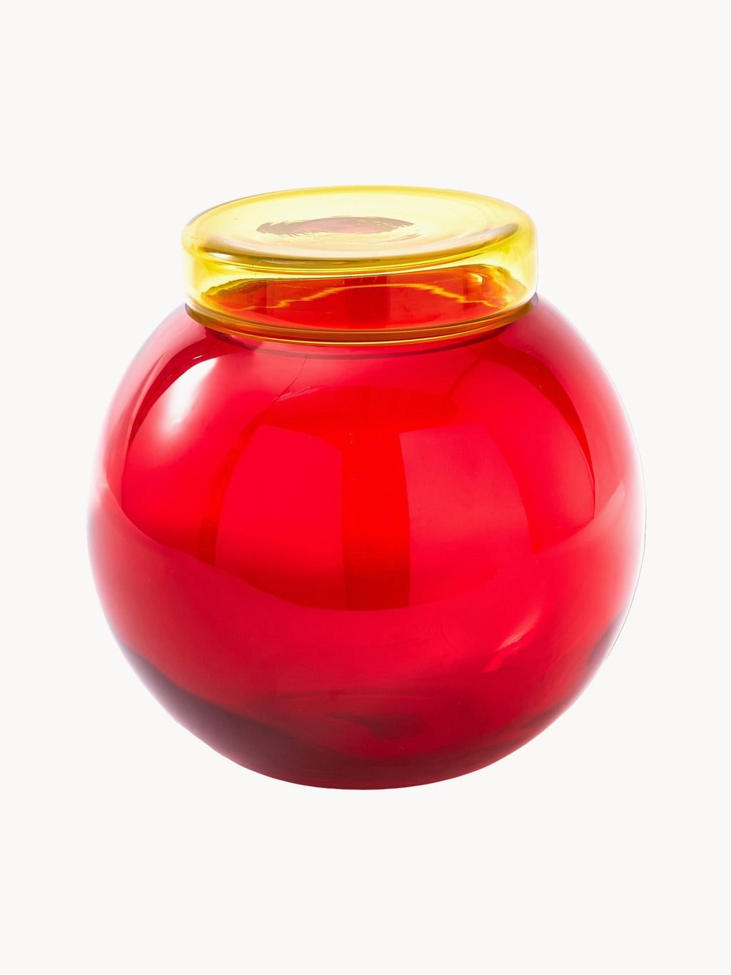 Jars Bloated with Caps, Set of 4