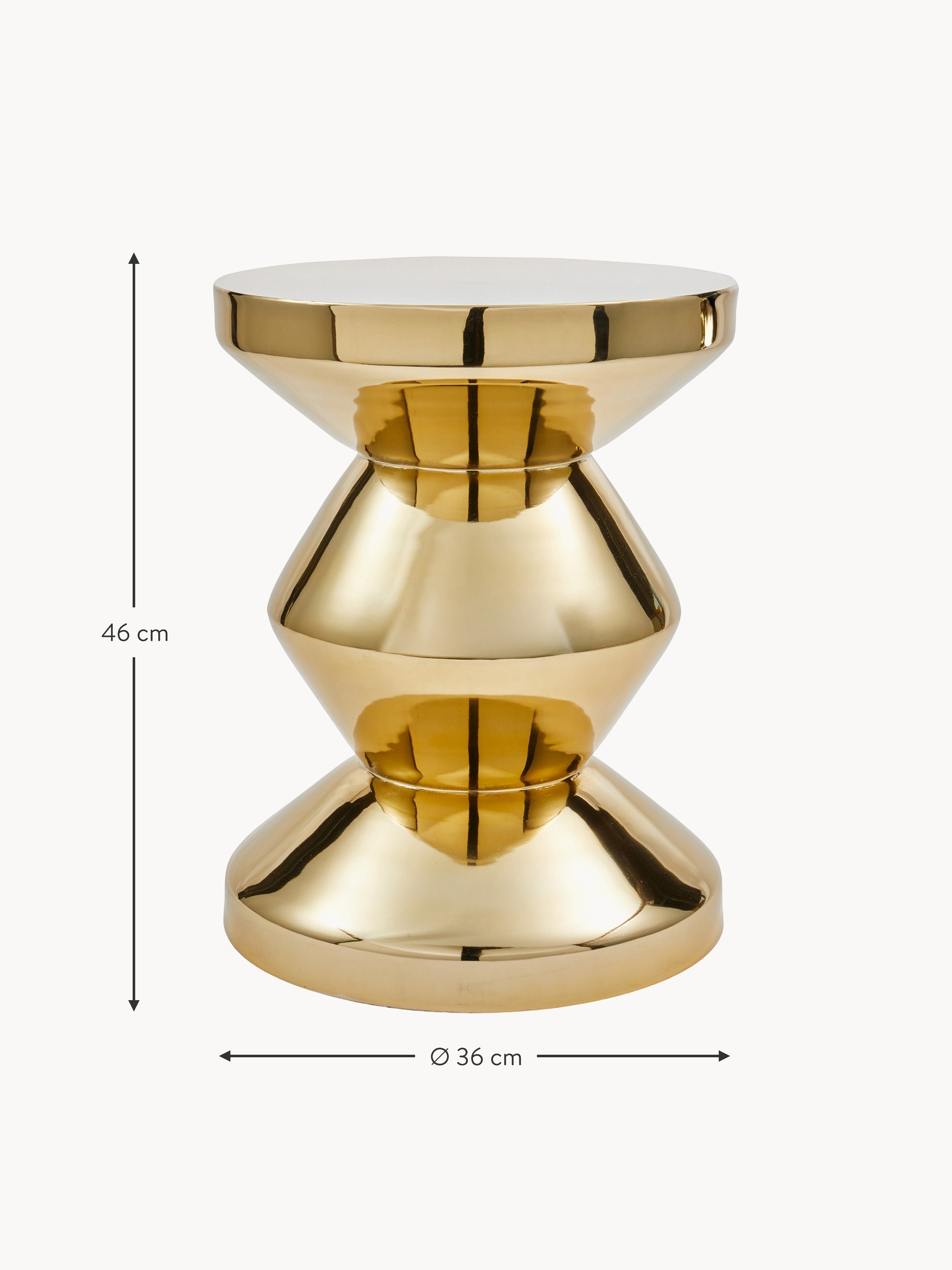 Zag Round Side Table Zig
