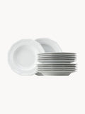 Gallery image 1 - Porcelain Tableware Set Maria White, 6 people, Set of 12