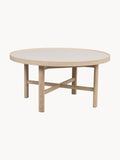 Gallery image 1 - Round Oak Wood Coffee Table Marsden, Ø 90 cm