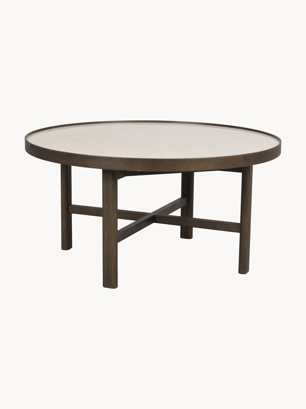 Gallery image 1 - Round Oak Wood Coffee Table Marsden, Ø 90 cm