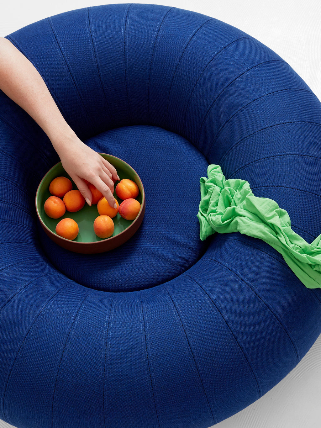 Float Inflatable Round Pouf, Ø 120