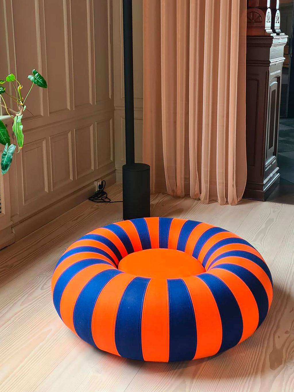 Float Inflatable Round Pouf, Ø 120