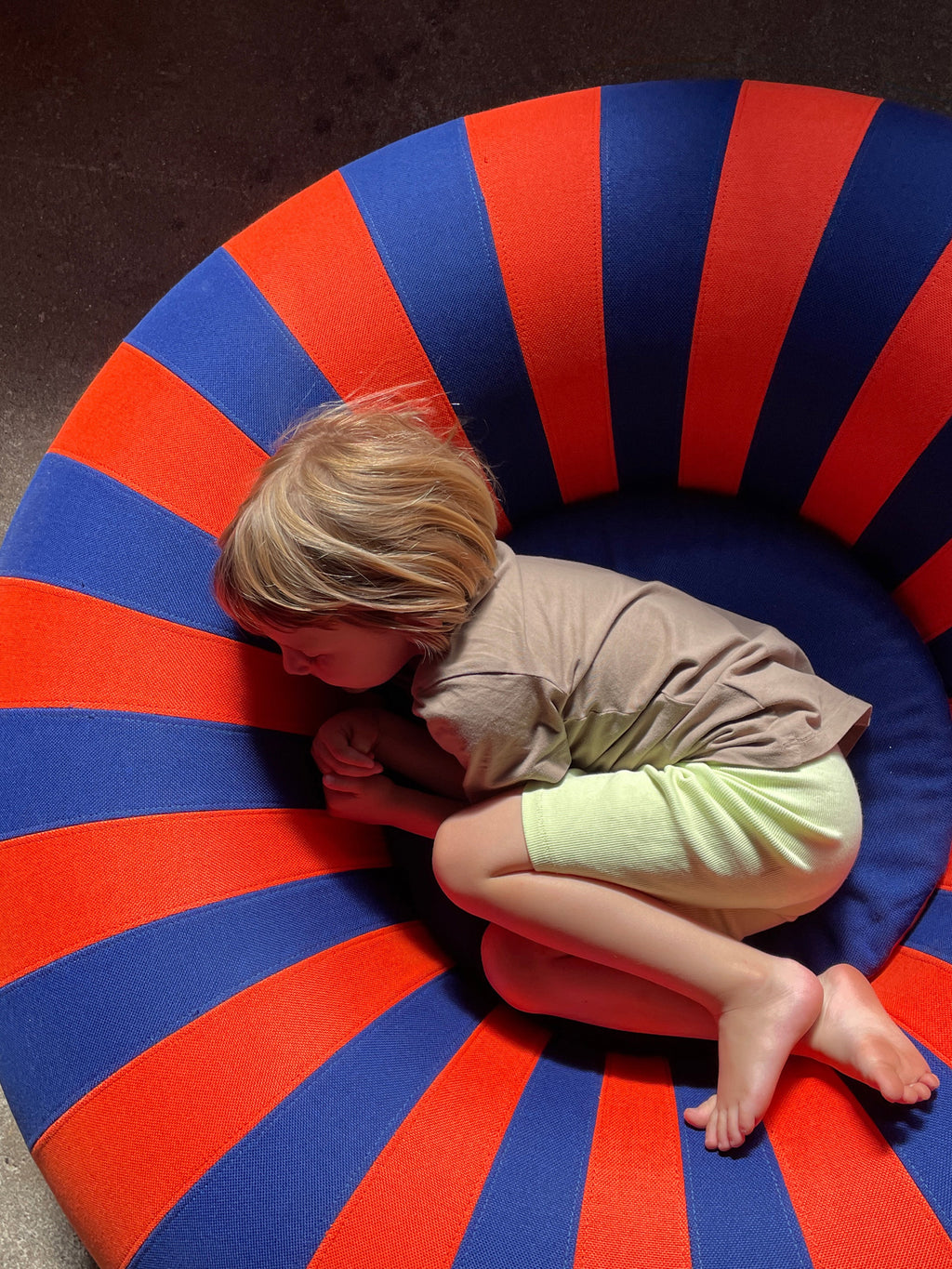 Float Inflatable Round Pouf, Ø 120