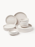 Gallery image 1 - Serax x Kelly Wearstler, Porcelain Tableware Set Dune, 4 People, Set of 12