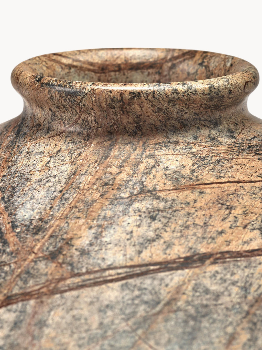 Serax x Kelly Wearstler, Marble Vase Dune, H 15 cm