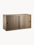 Gallery image 1 - Cabinet String System with Sliding Doors, W 78 x D 30 cm