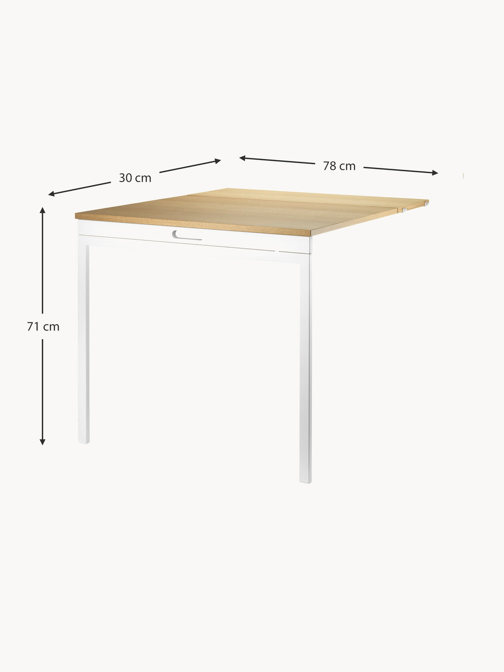 Folding Table String System, W 78 x D 30 cm