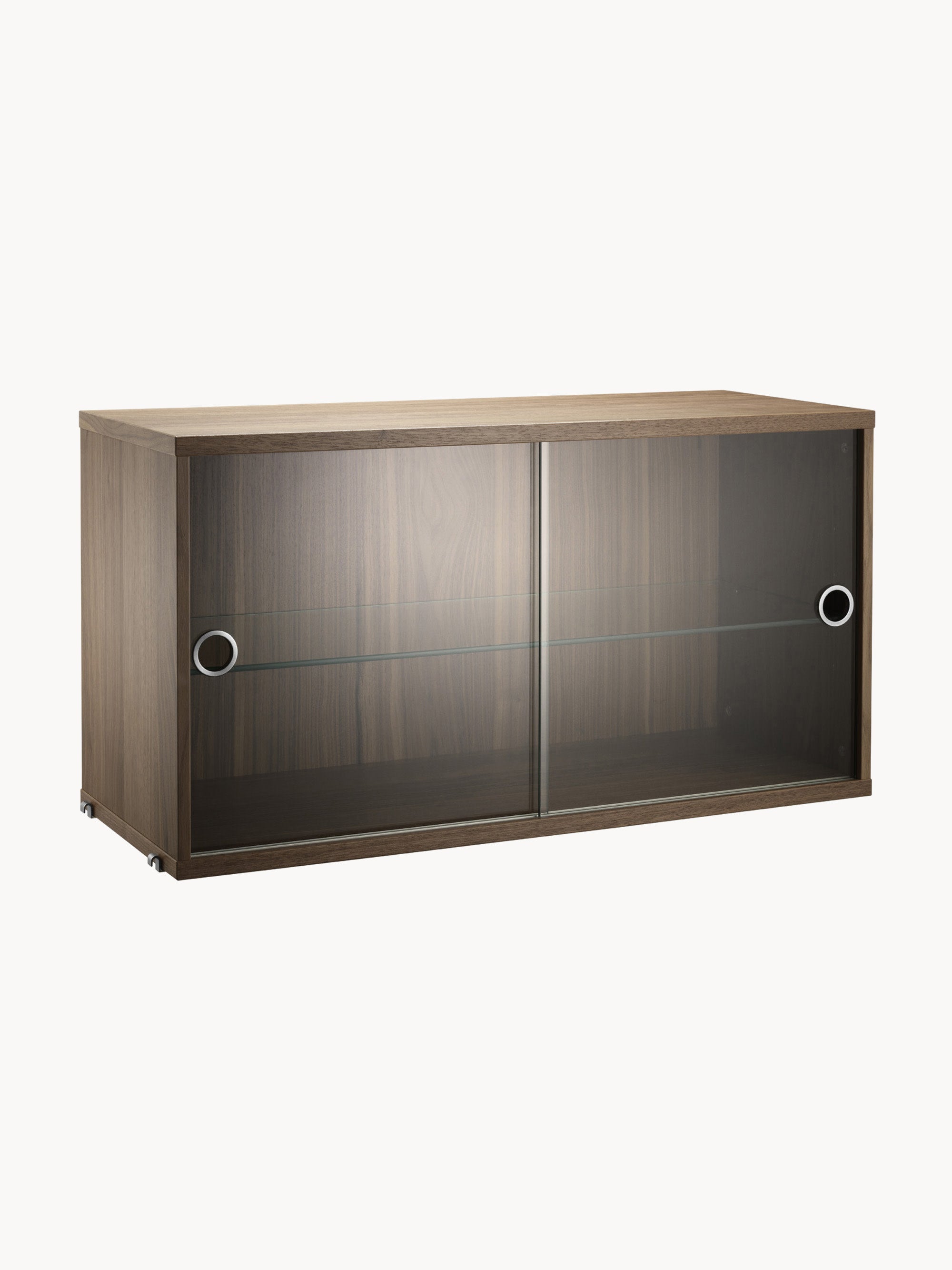 Gallery image 1 - Display Cabinet String System with Sliding Glass Doors, W 78 x D 30 cm