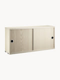 Gallery image 1 - Cabinet String System with Sliding Doors, W 78 x D 20 cm