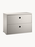 Gallery image 1 - Cabinet String System with Drawers, W 58 x D 30 cm