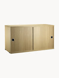 Gallery image 1 - Cabinet String System with Sliding Doors, W 78 x D 30 cm