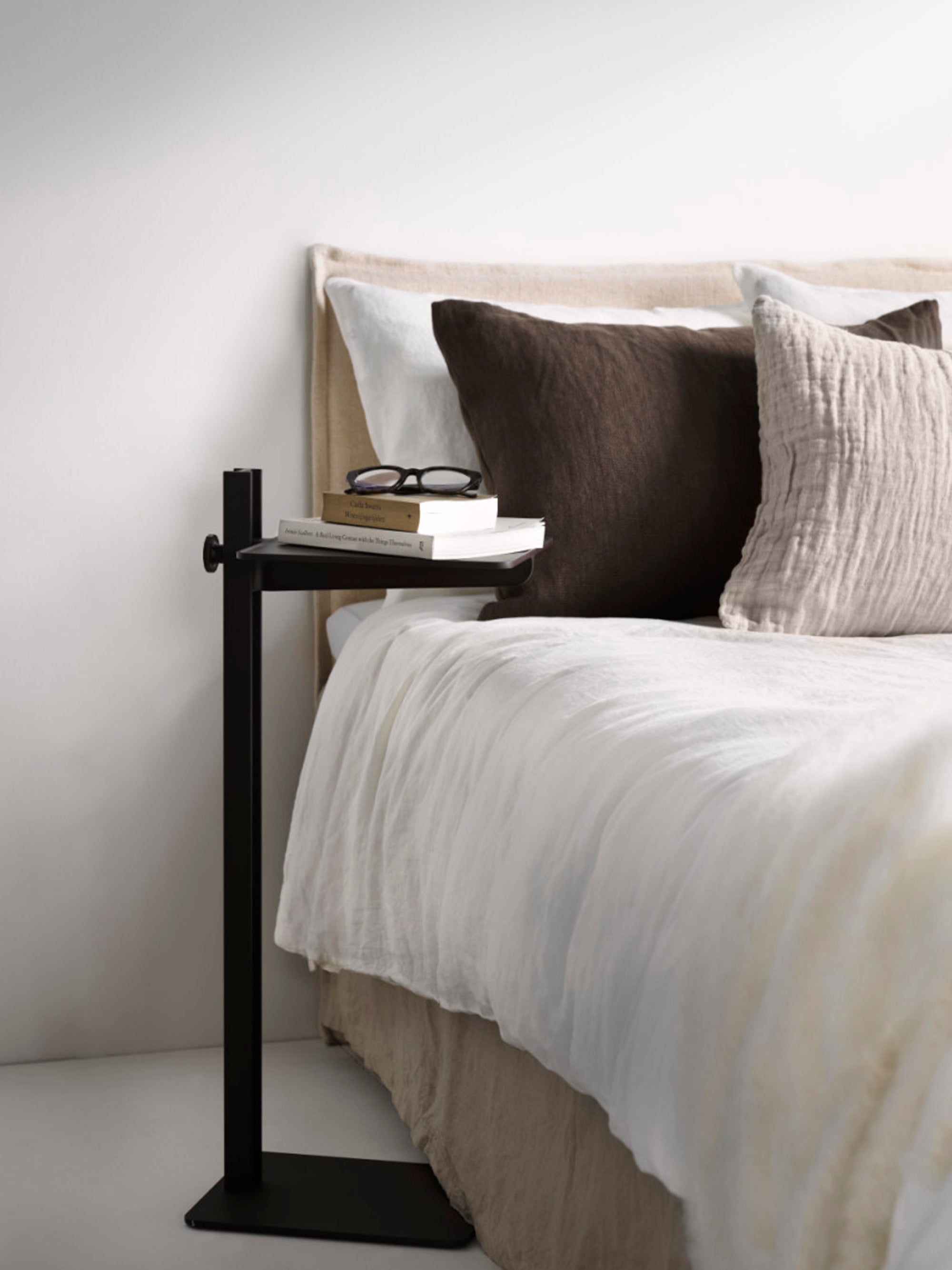 Museum Height-Adjustable Side Table