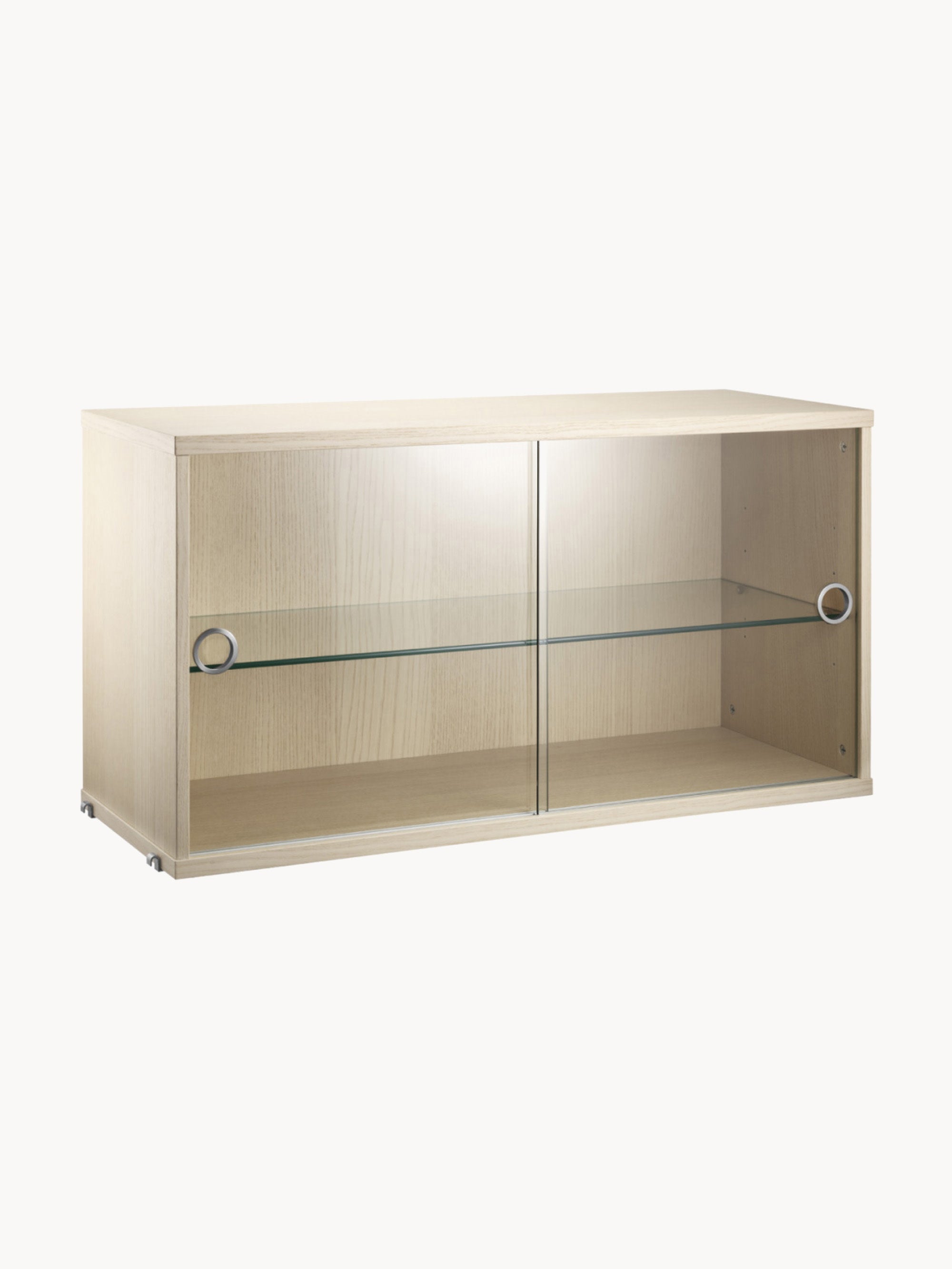 Gallery image 1 - Display Cabinet String System with Sliding Glass Doors, W 78 x D 30 cm