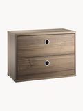 Gallery image 1 - Cabinet String System with Drawers, W 58 x D 30 cm