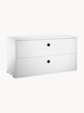 Gallery image 1 - Cabinet String System with Drawers, W 78 x D 30 cm