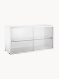 Gallery image 1 - Display Cabinet String System with Sliding Glass Doors, W 78 x D 30 cm