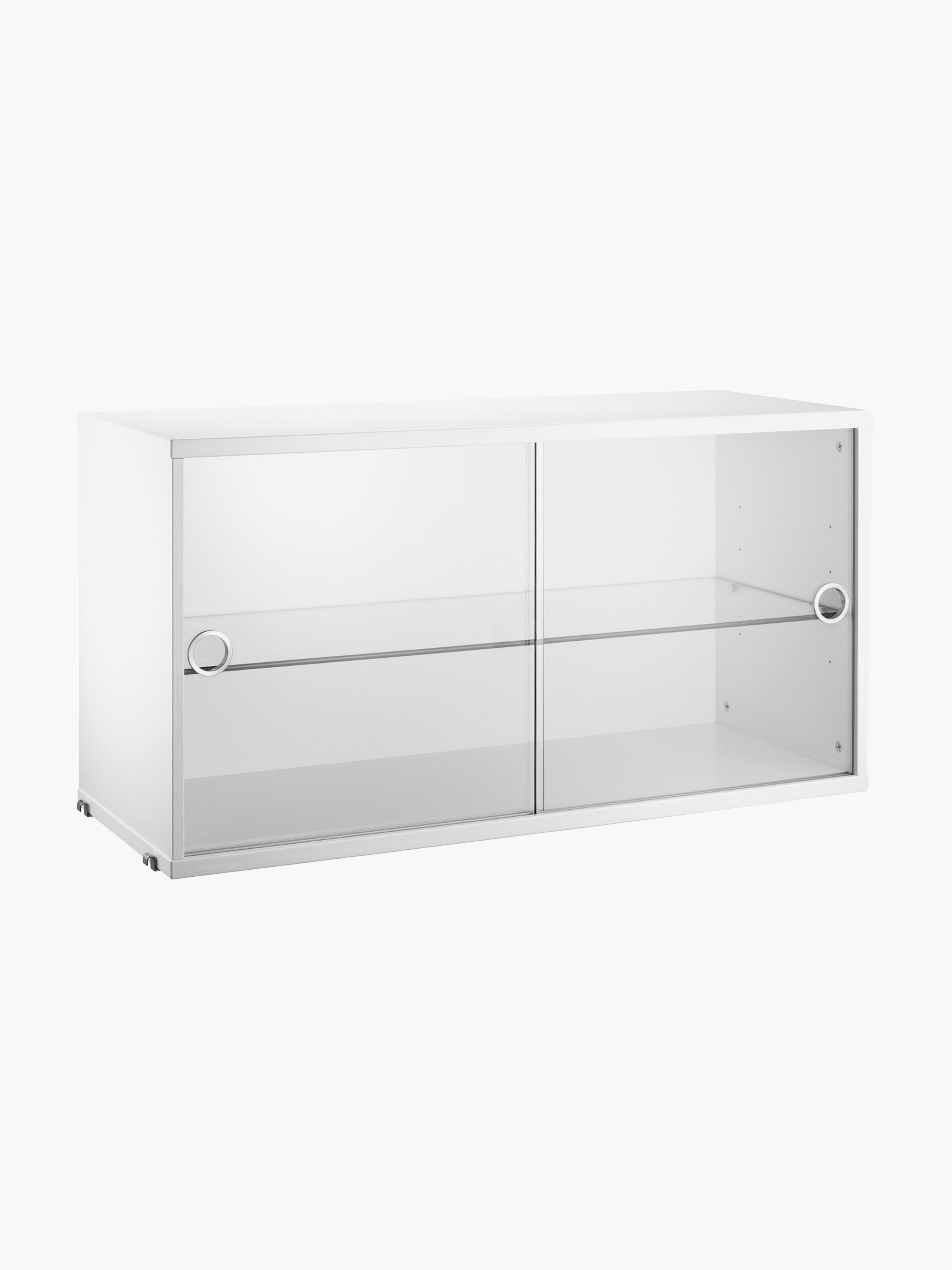 Gallery image 1 - Display Cabinet String System with Sliding Glass Doors, W 78 x D 30 cm