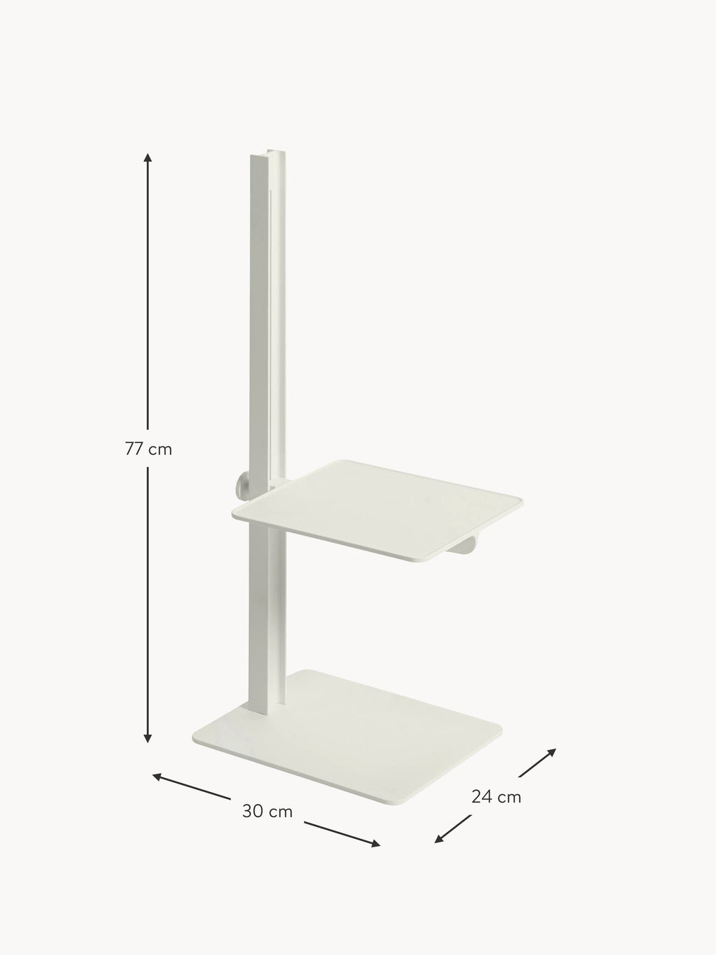 Museum Height-Adjustable Side Table