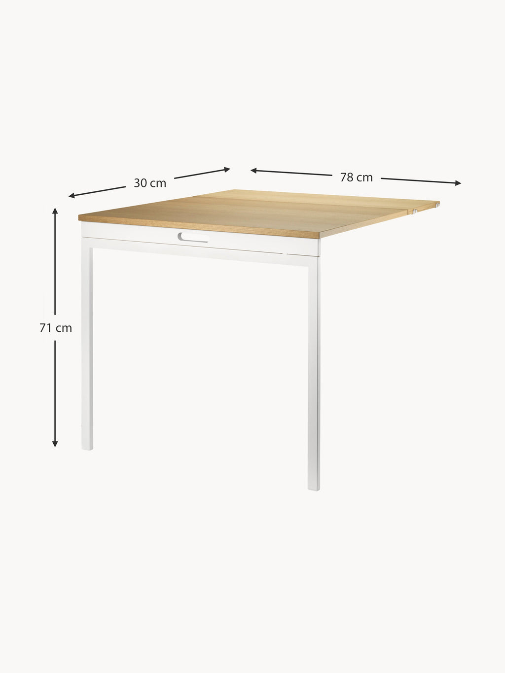 Folding Table String System, W 78 x D 30 cm