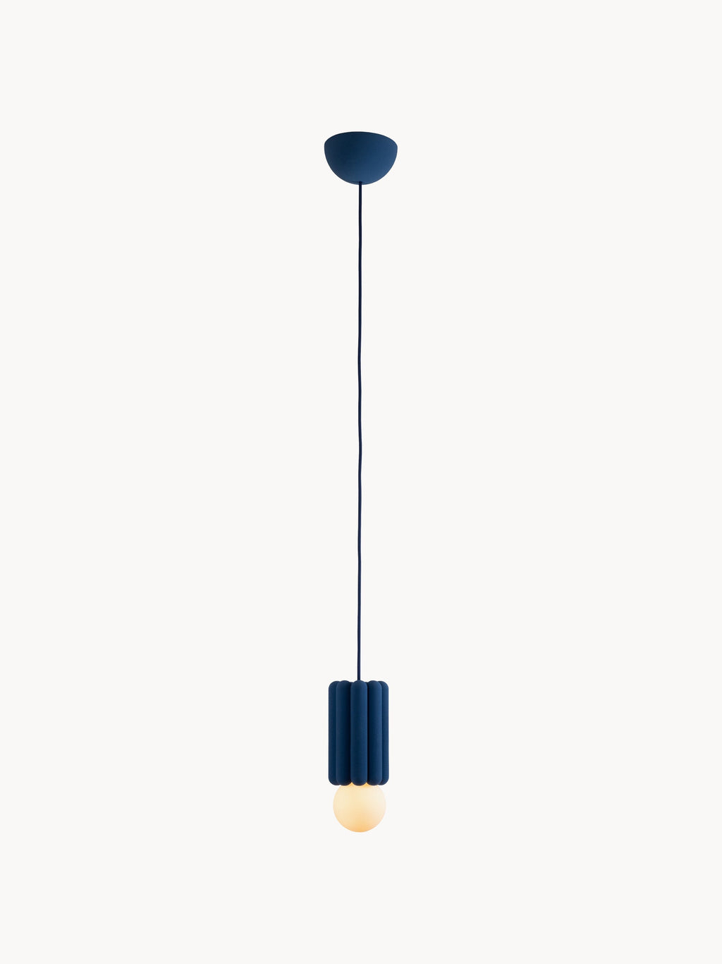 Small Handmade Dimmable Pendant Light STUCCO No. 3