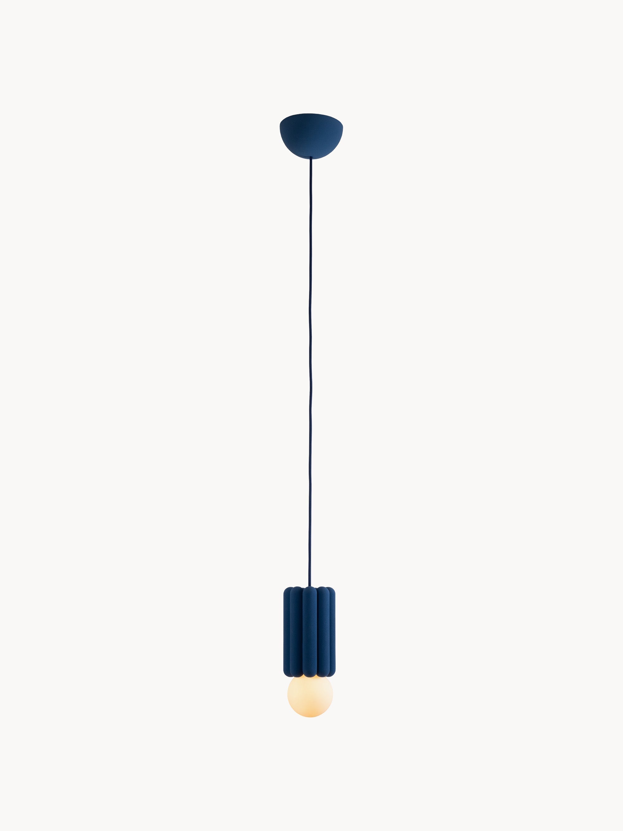Small Handmade Dimmable Pendant Light STUCCO No. 3