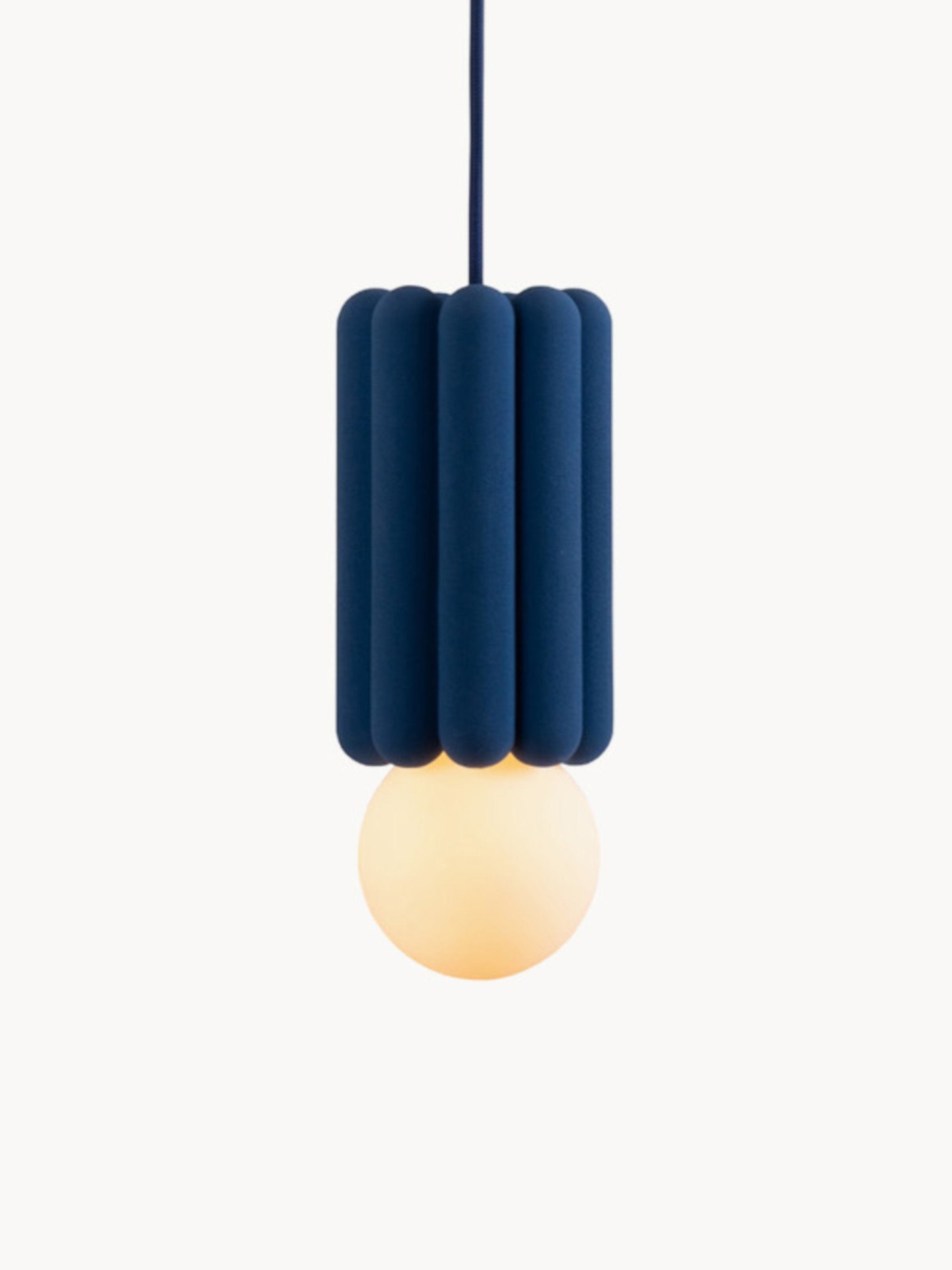 Gallery image 1 - Small Handmade Dimmable Pendant Light STUCCO No. 3
