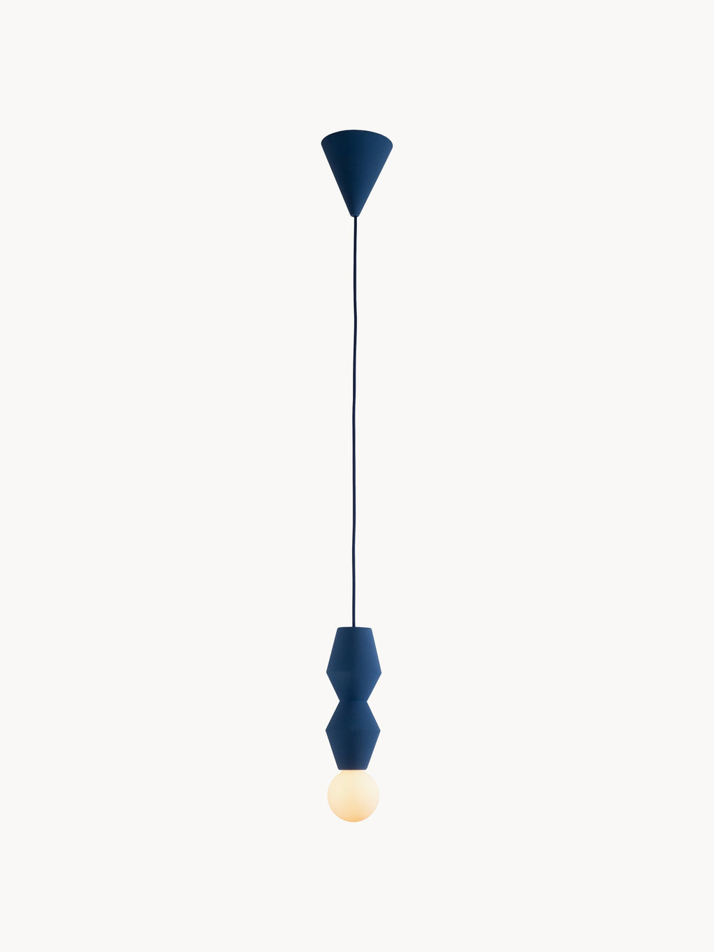 Small Handmade Dimmable Pendant Light STUCCO No. 2