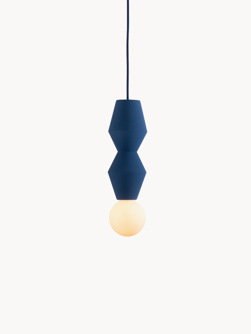 Gallery image 1 - Small Handmade Dimmable Pendant Light STUCCO No. 2
