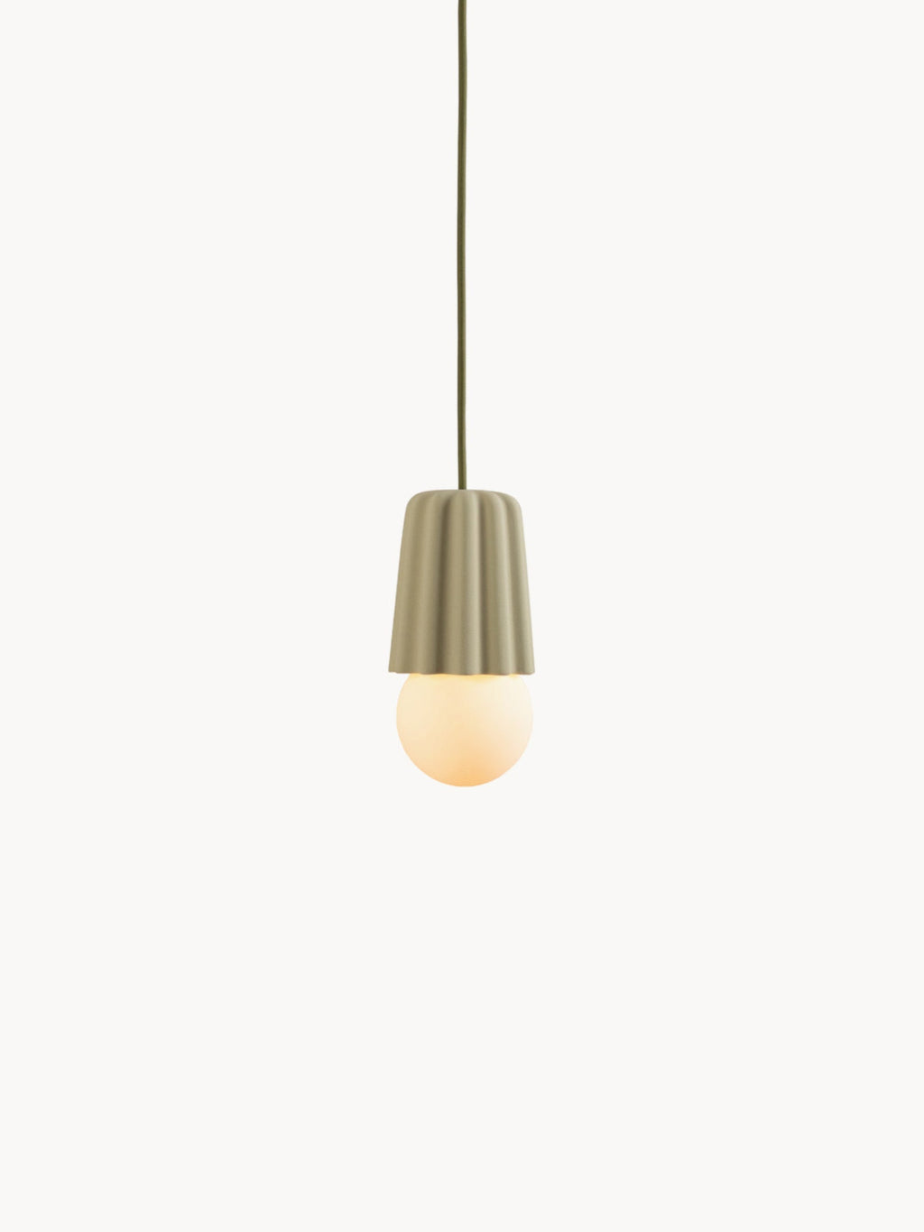 Gallery image 1 - Small Handmade Dimmable Pendant Light STUCCO No. 1