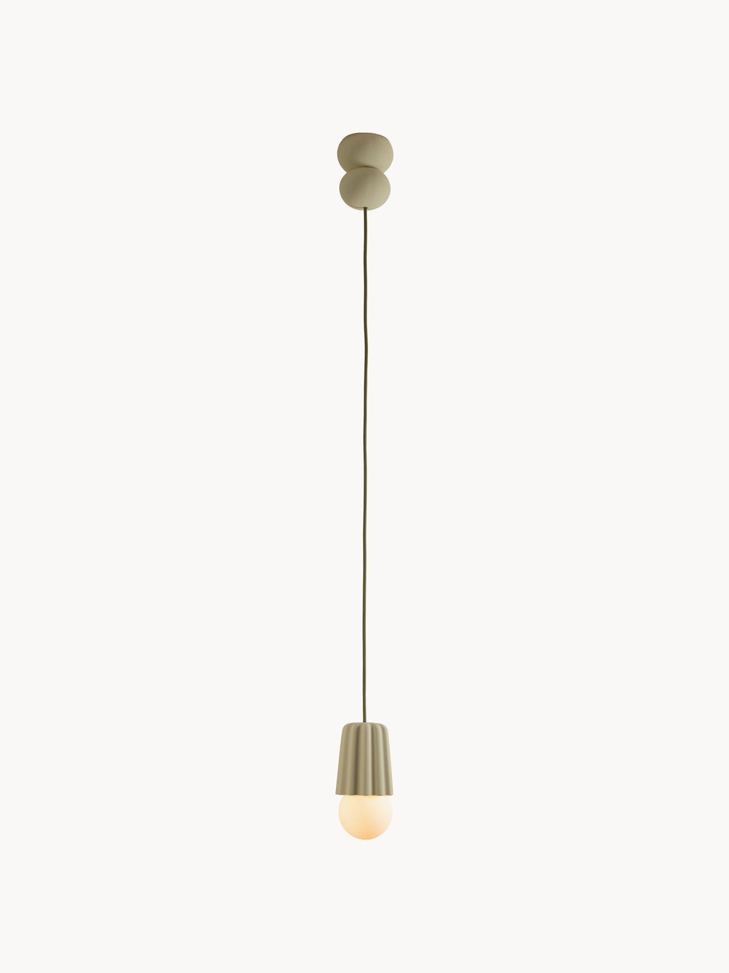 Small Handmade Dimmable Pendant Light STUCCO No. 1