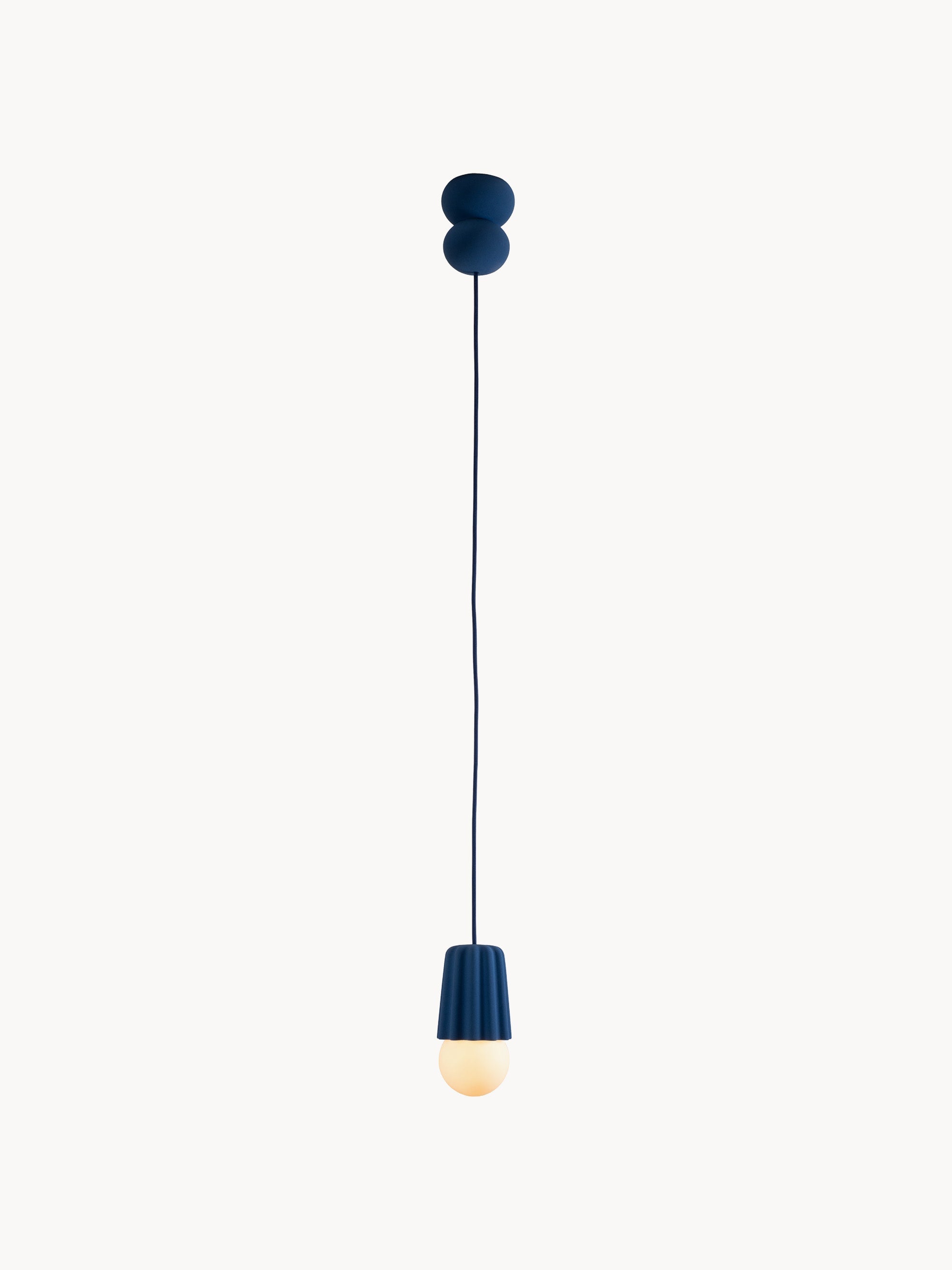 Small Handmade Dimmable Pendant Light STUCCO No.: 2