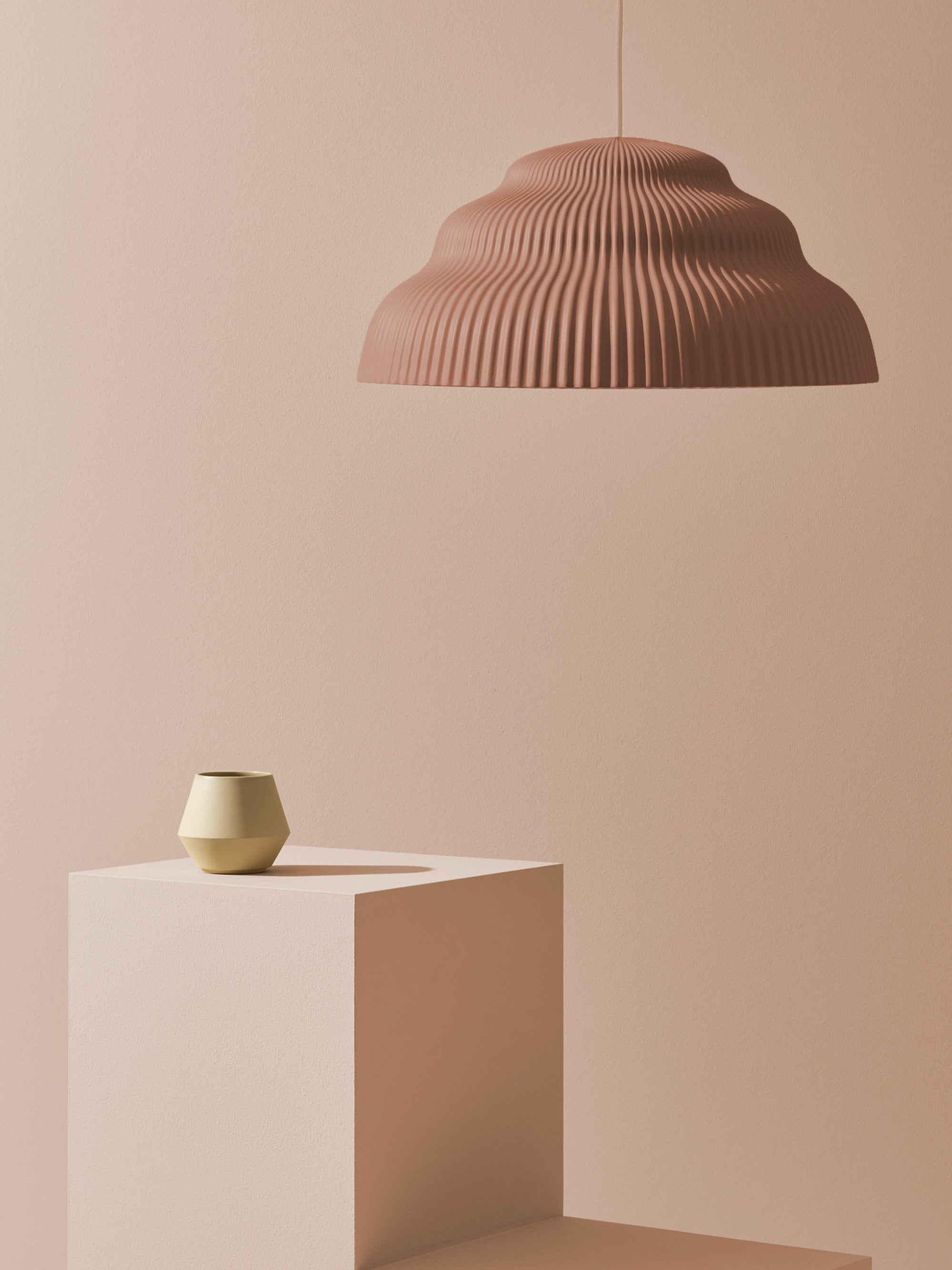 Kaskad Handmade Stoneware Pendant Light, in various sizes