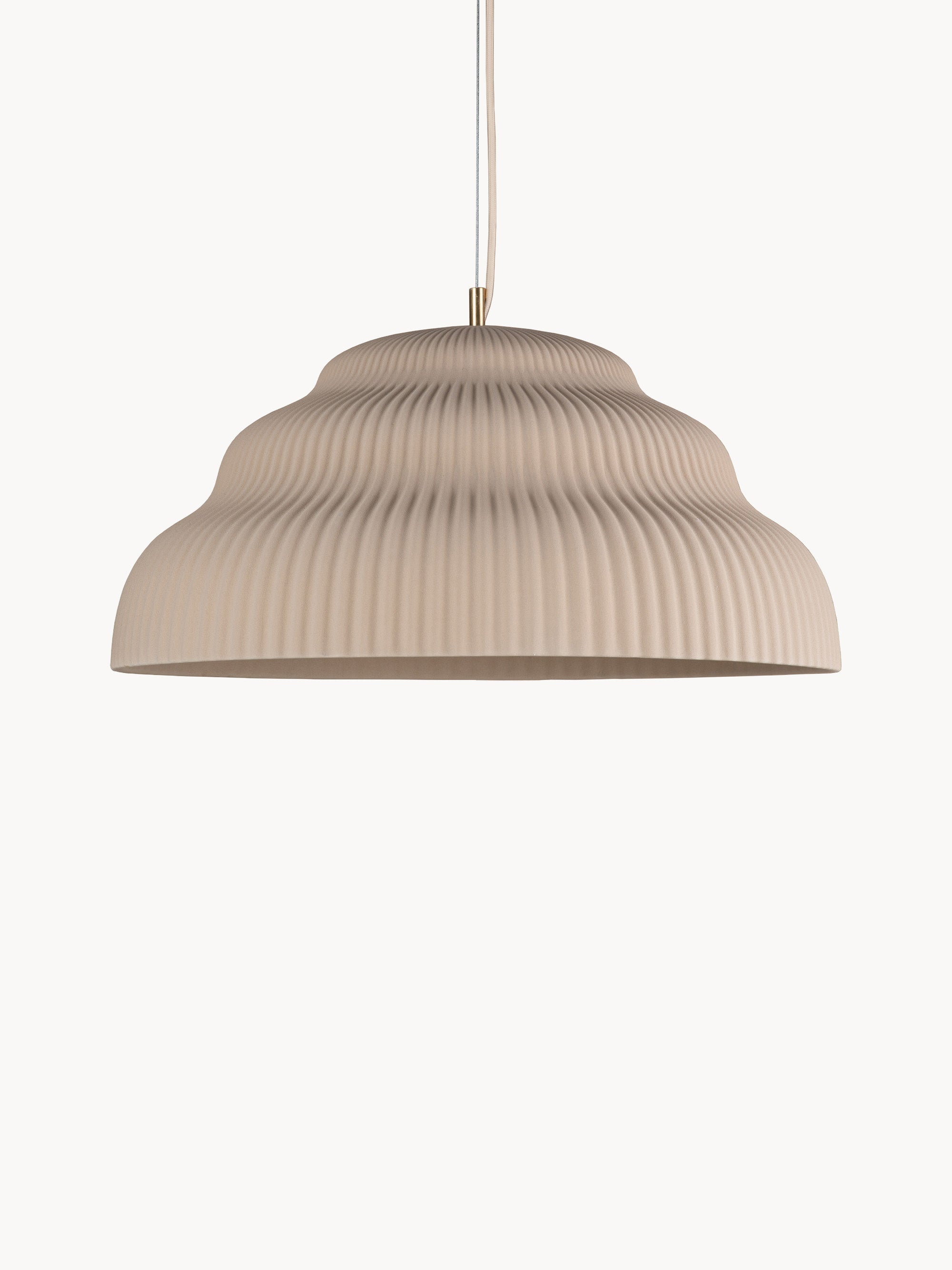 Gallery image 1 - Handmade Stoneware Pendant Light Kaskad, in various sizes