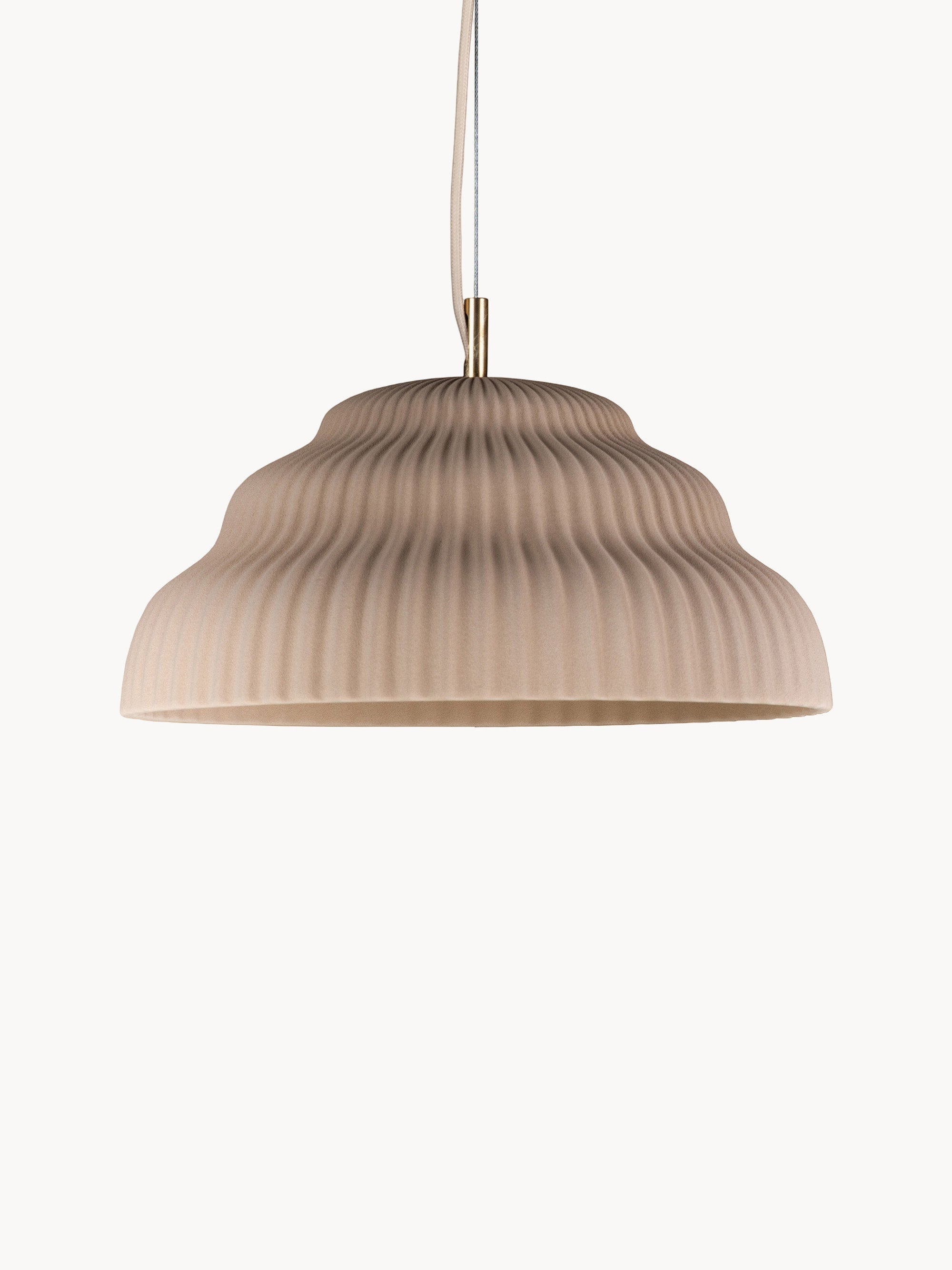 Kaskad Handmade Stoneware Pendant Light, in various sizes