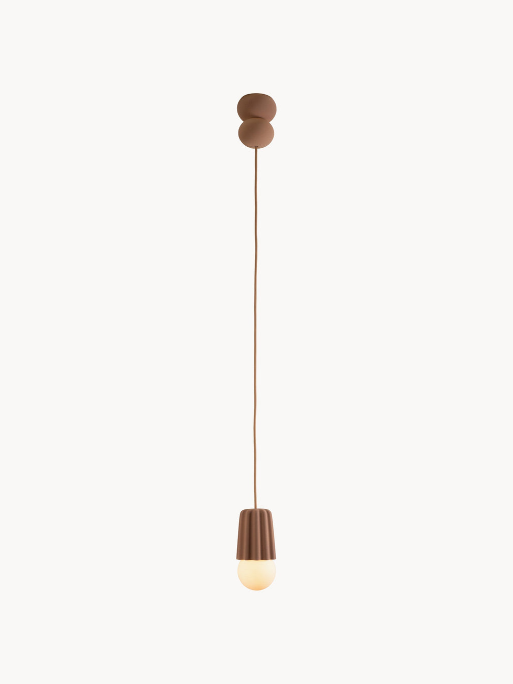 Small Handmade Dimmable Pendant Light STUCCO No. 1