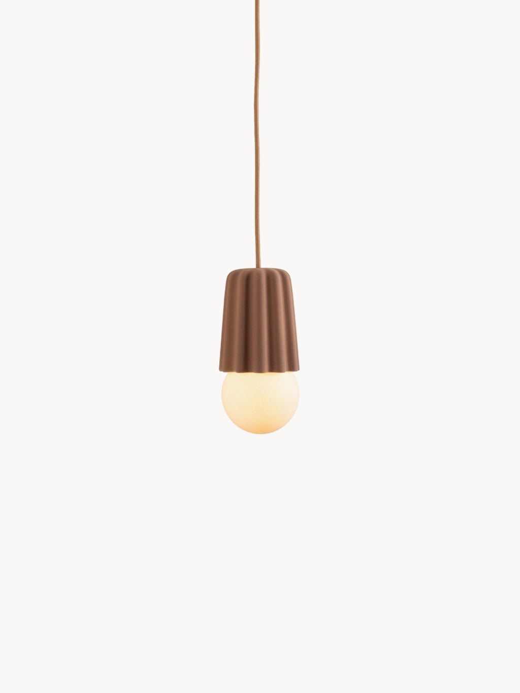 Gallery image 1 - Small Handmade Dimmable Pendant Light STUCCO No. 1