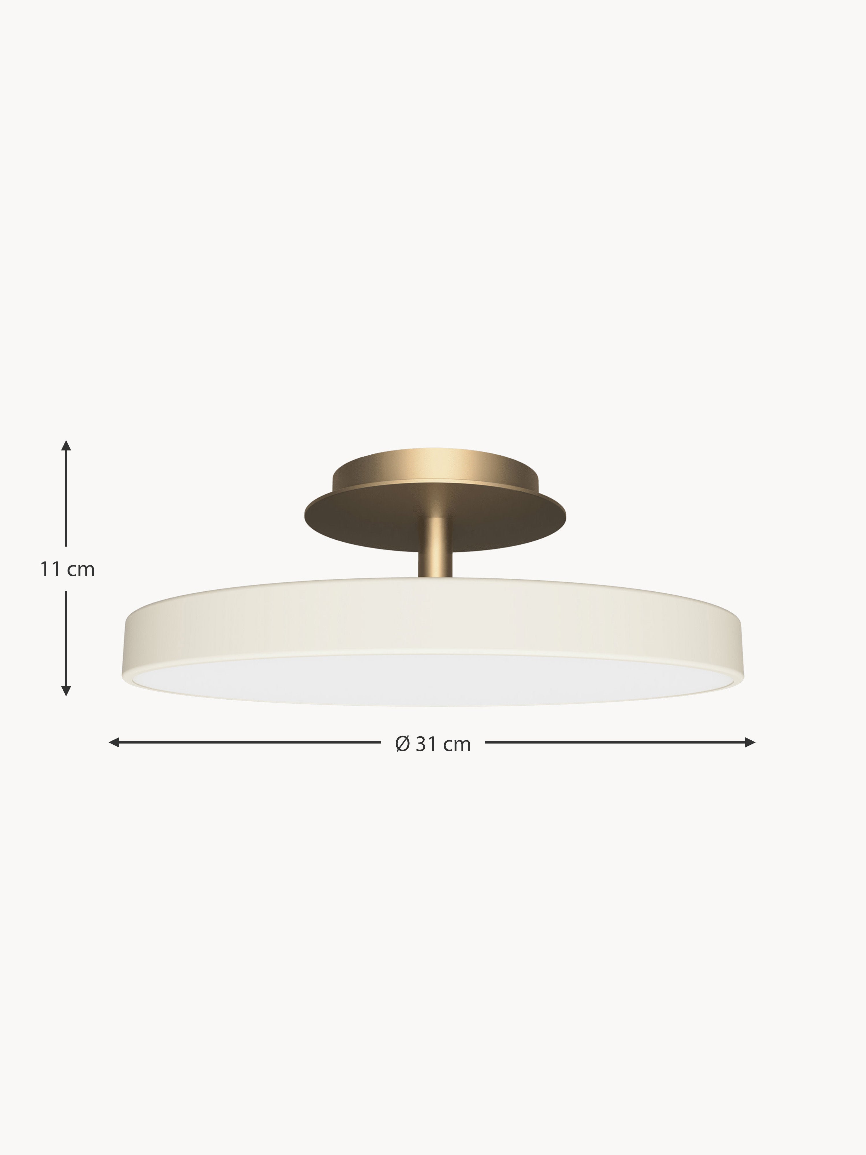 Mini Dimmable LED Ceiling Lamp Asteria Up Plus