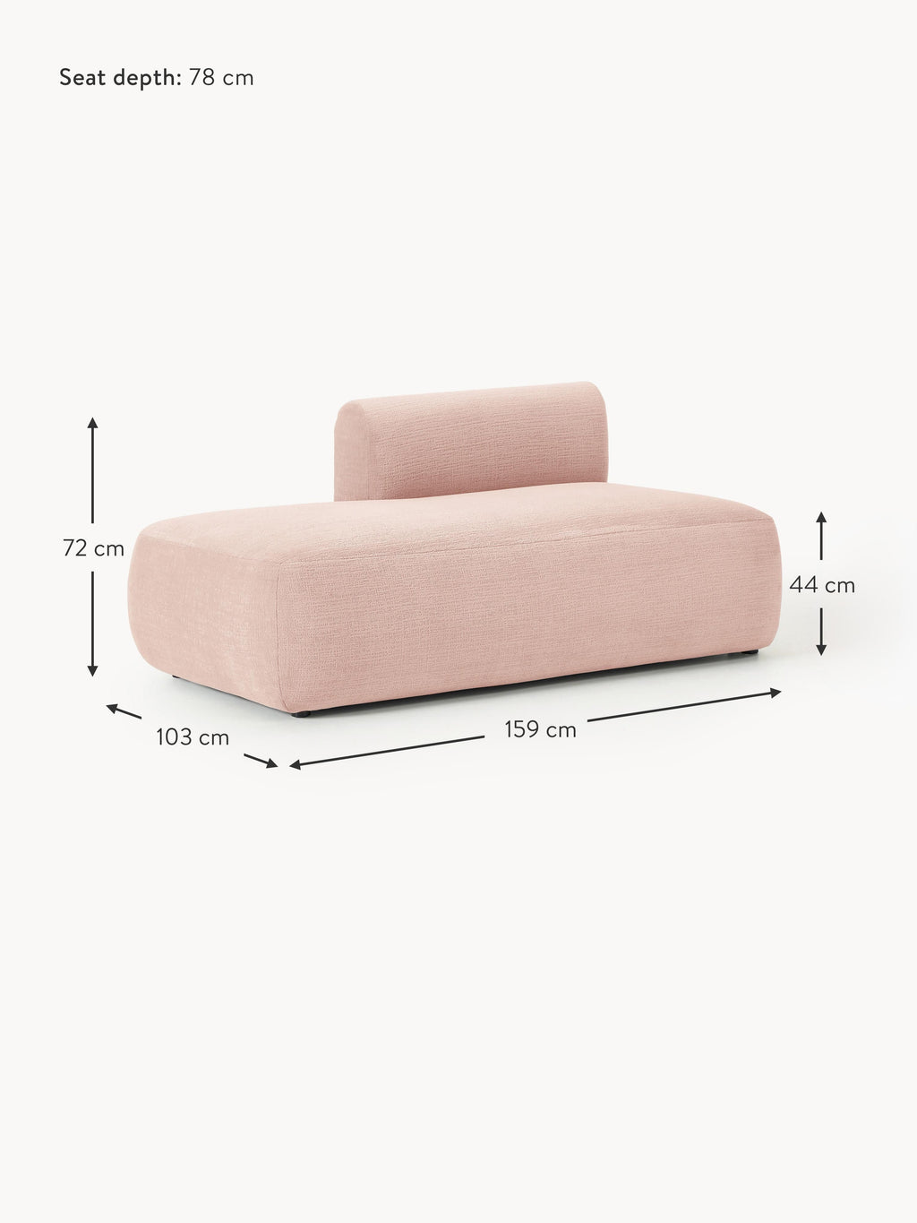 Sofia Chaise Module